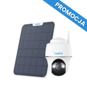 Reolink Series B430 5Mpix WiFi 2,4 i 5GHz Akumulator biała USB-C + Panel solarny 2