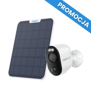 Reolink Argus SERIES B350  8 MP biała + Panel Solarny 2