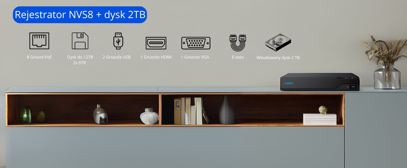 Rejestrator NVS8